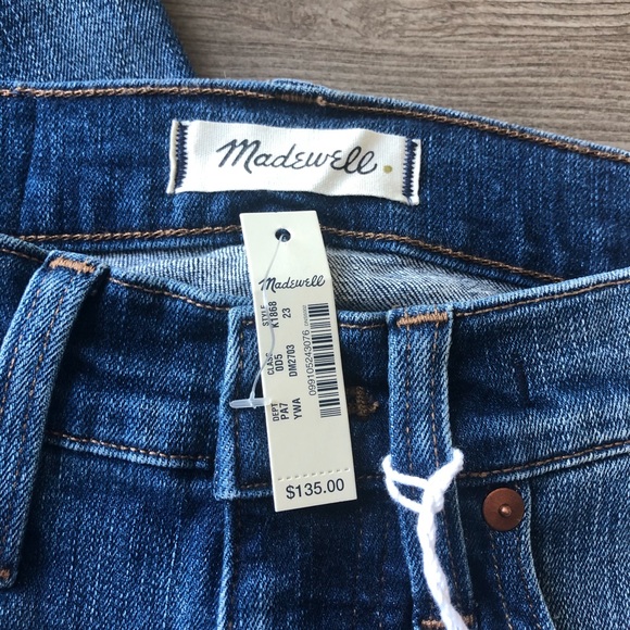 Madewell | NWT High Rise Skinny Jeans in York Wash - Picture 2 of 5